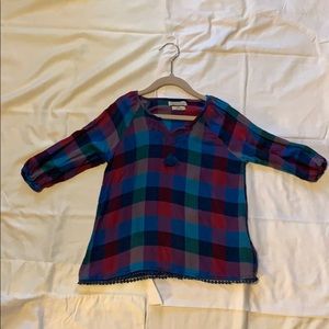 Long sleeve casual blouse